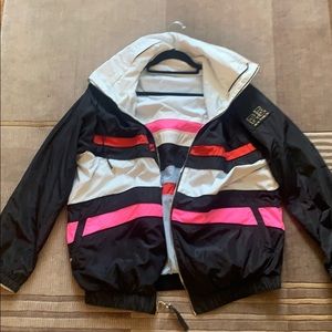 P.E. Nation reversible oversized jacket New!